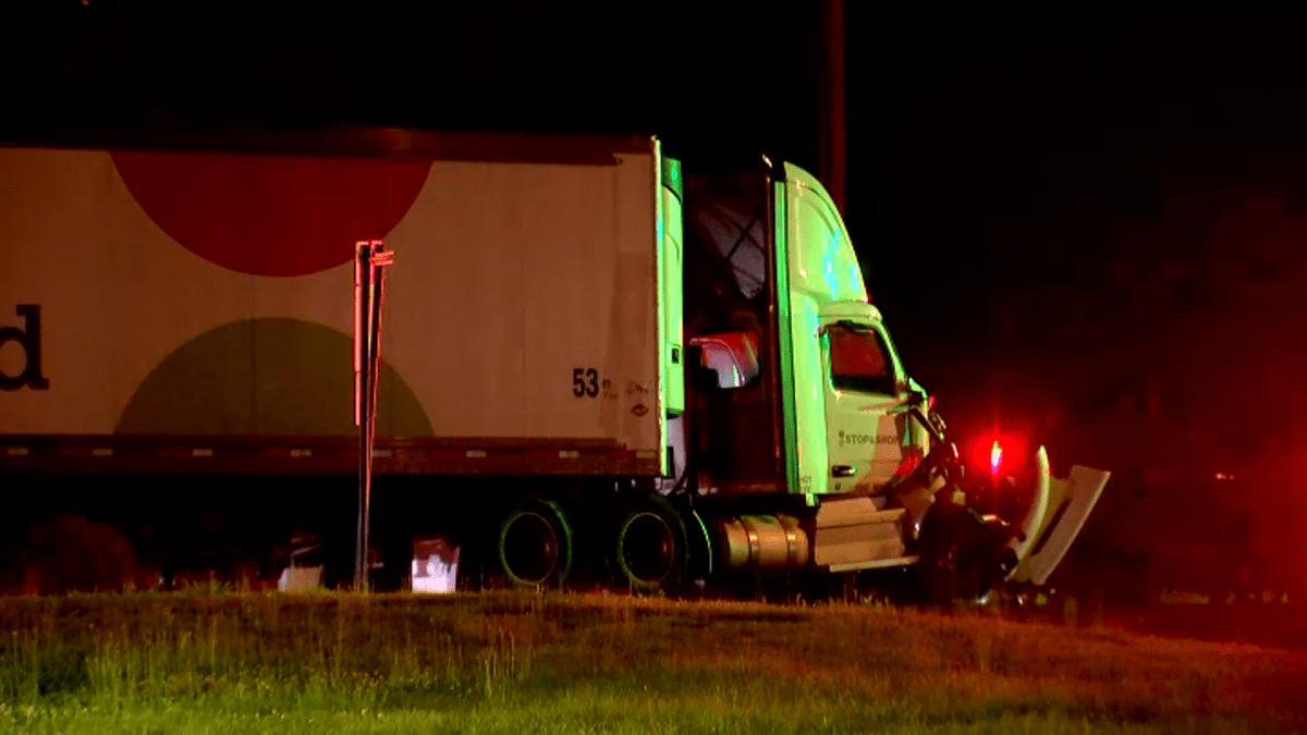 NBC10Boston's tweet card. A 23-year-old Massachusetts woman died in a crash when her car hit a tractor-trailer on Boston Post Road in Windham on Tuesday night, according to state police. State Police said a tractor-trailer...
