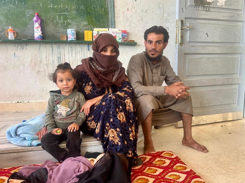 lorienttoday's tweet card. Displaced Bedouins from Sweida speak out after arbitrary executions, burned homes, and violence in the ongoing conflict between tribes and factions in Syria.