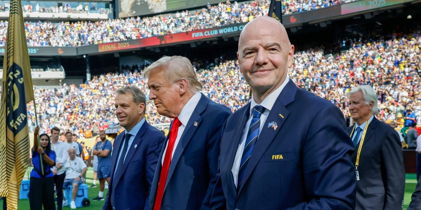JamesHorncastle's tweet card. You don’t have to salute FIFA's president for pulling off the Club World Cup, but it wasn’t cancelled, and nor did it fail