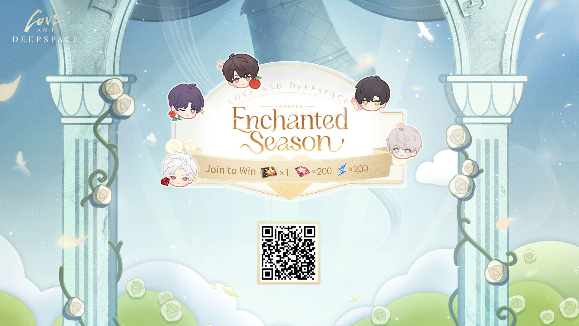 KoPogPog's tweet card. Where will Heartbreaker's search for romance lead? Join the [Enchanted Season] web event to relive sweet memories with him and win various rewards!