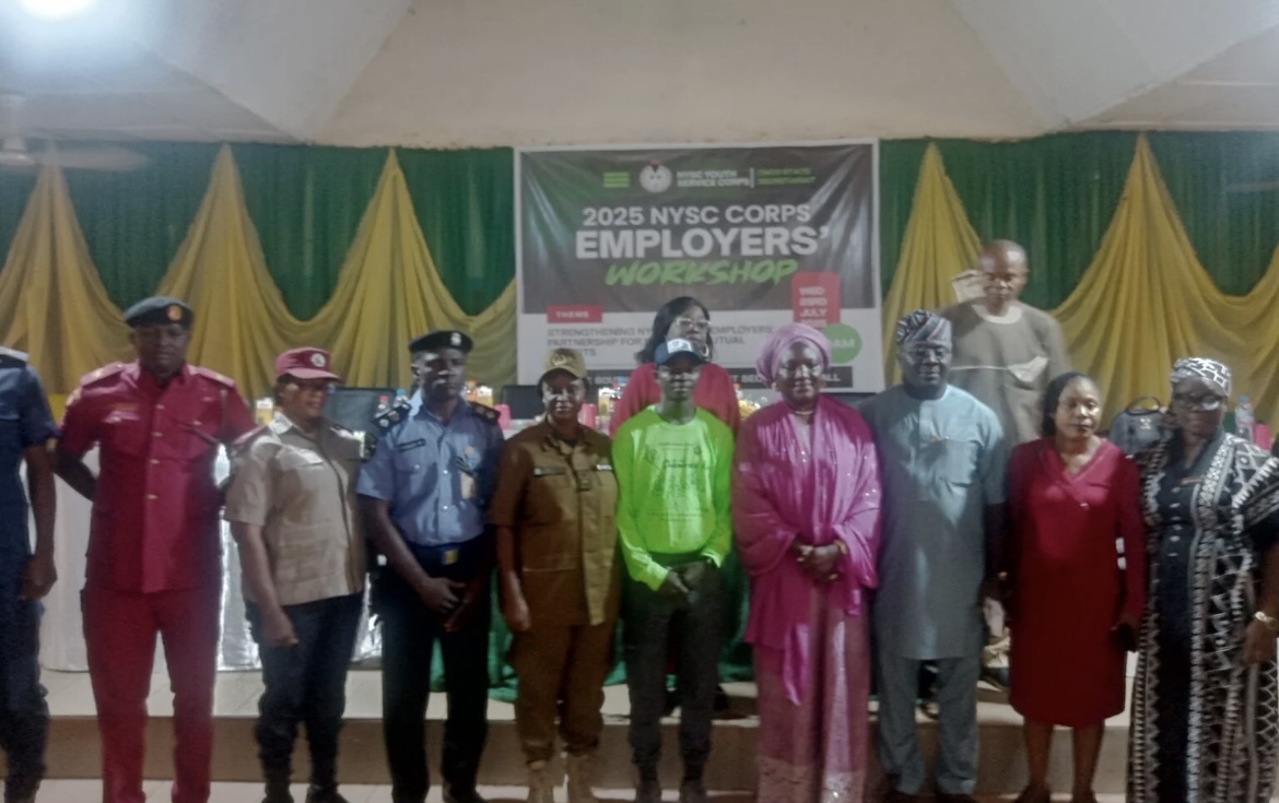 GazetteNGR's tweet card. Mr Omoyofunmi said that NYSC had served as a bridge between formal education and practical experience.