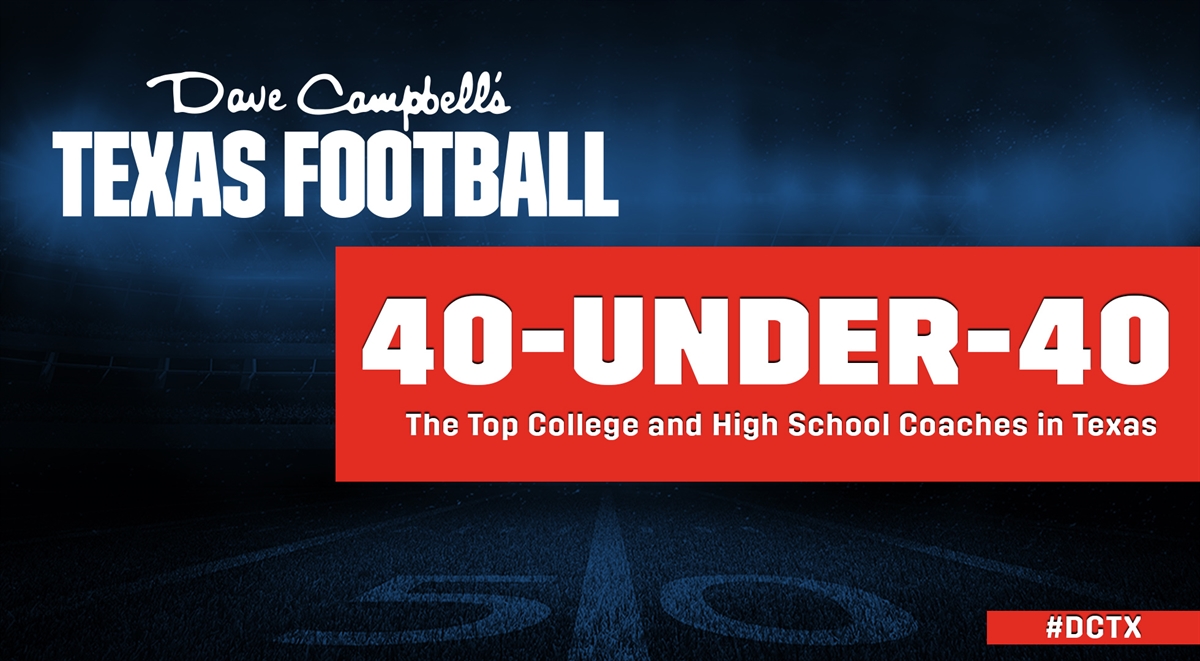 PISD_Athletics's tweet card. The 2025 Dave Campbell's Texas Football 40-Under-40 listing the top college and high school coaches includes SMU's D’Eriq King, Texas' AJ Milwee, Baylor's Matt Powledge and Hutto's Eli Reinhart.