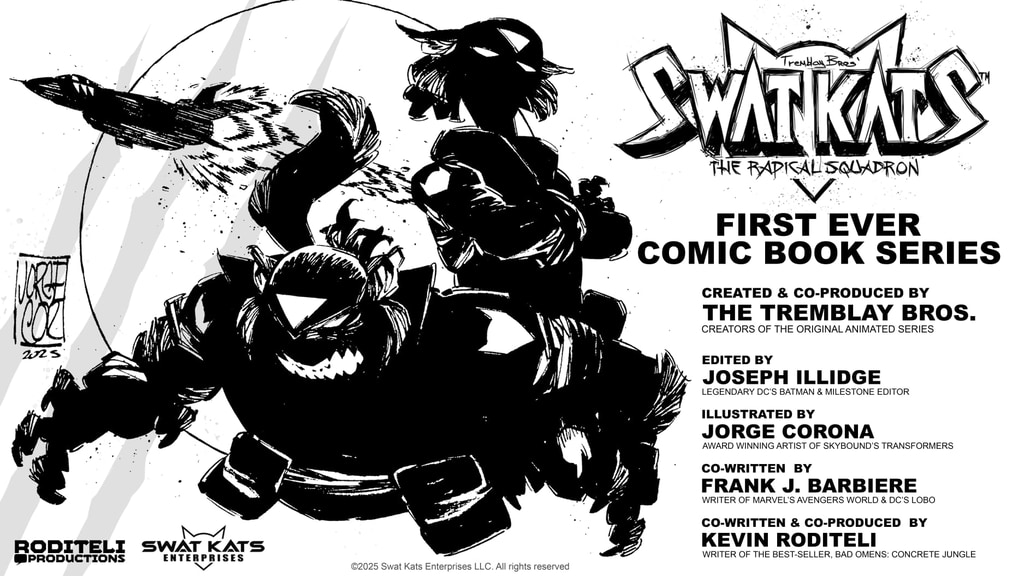 KevinRoditeli's tweet card. The beloved vigilantes are back with their first ever COMIC BOOK SERIES from the TV show creators, A-list writers and Jorge Corona!
