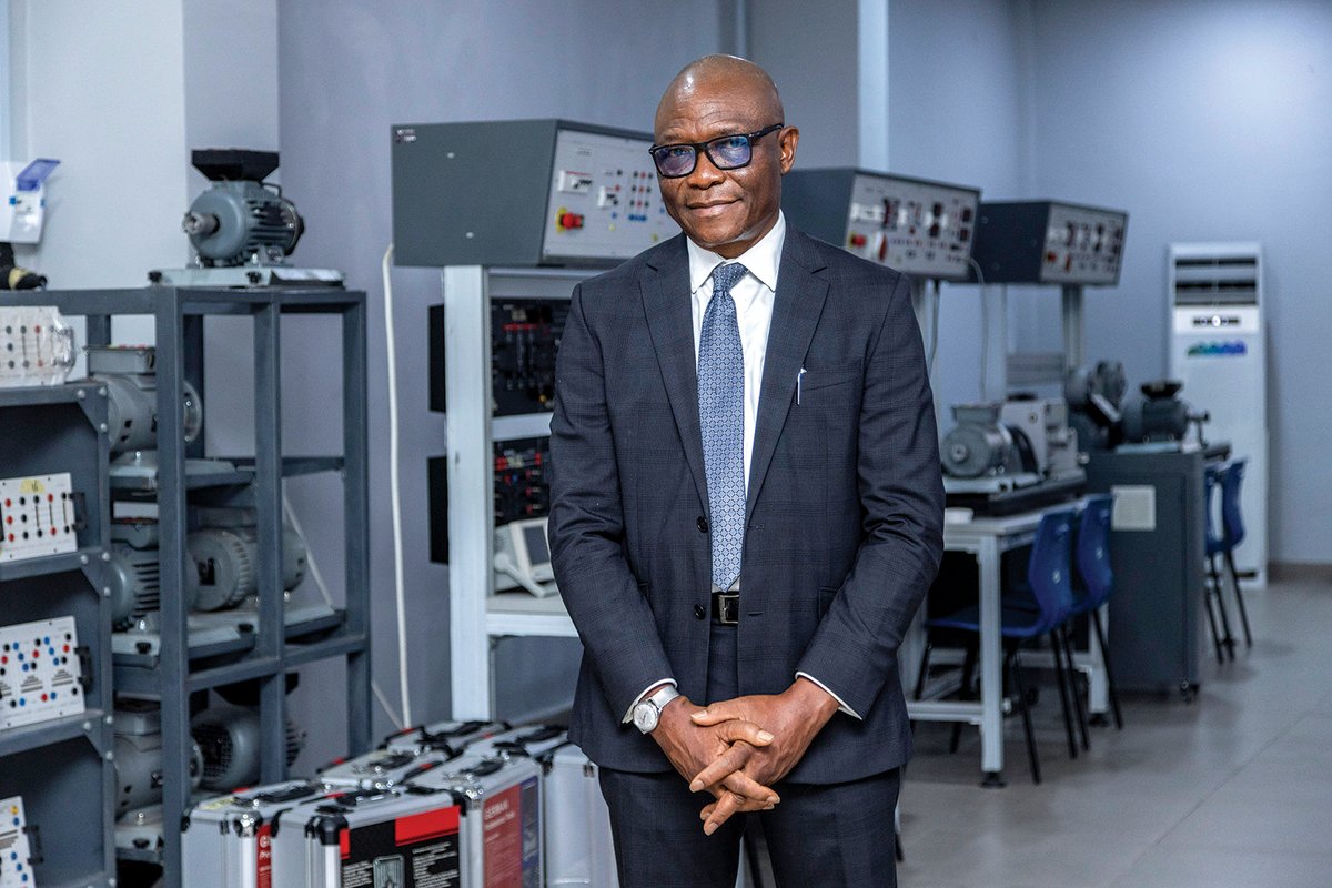 IEEESpectrum's tweet card. Steve Adeshina modernized the country’s voting system