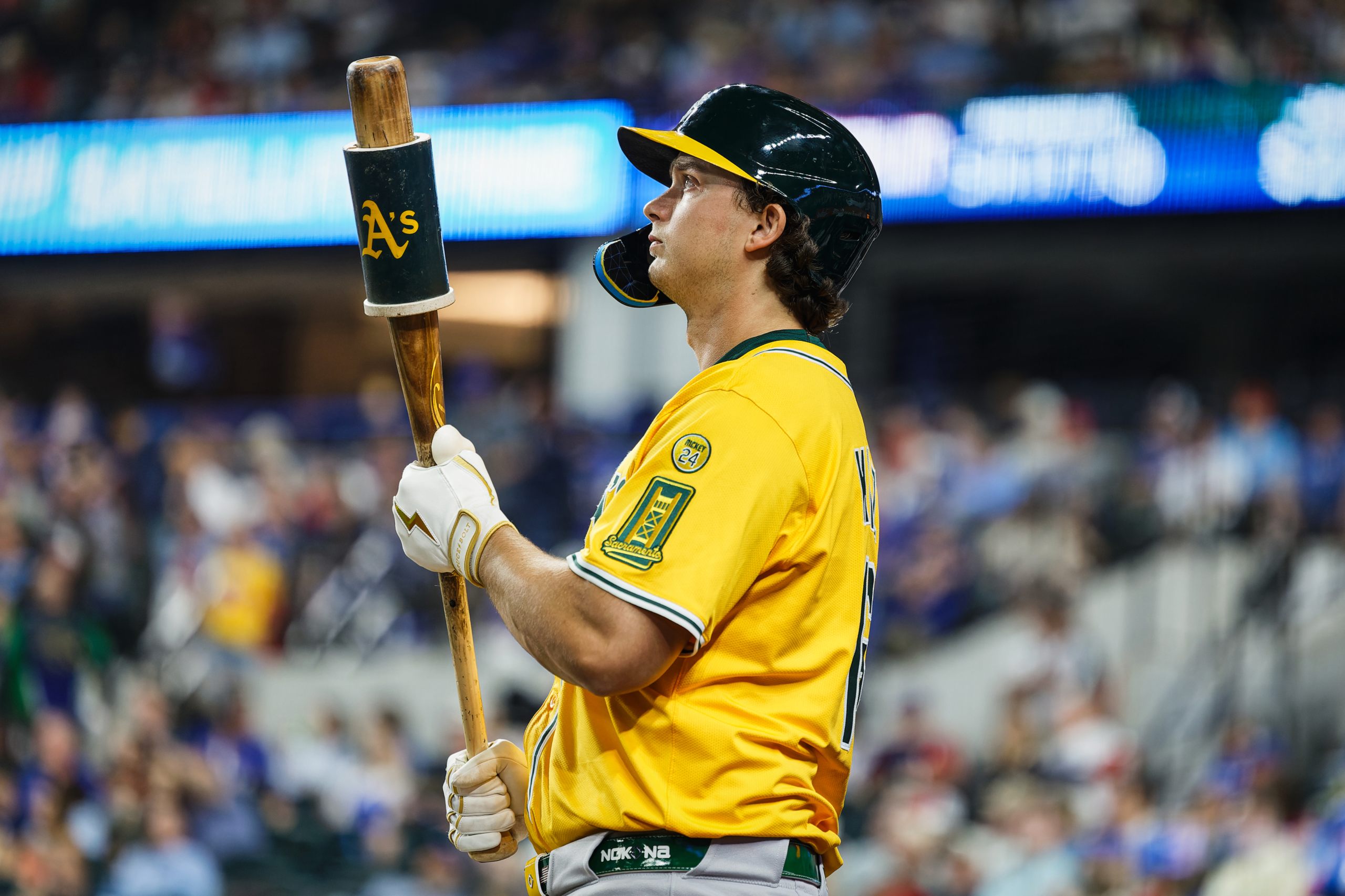 jjcoop36's tweet card. A's slugger Nick Kurtz has hit 19 home runs—already the seventh-most by a player in the year following their draft.
