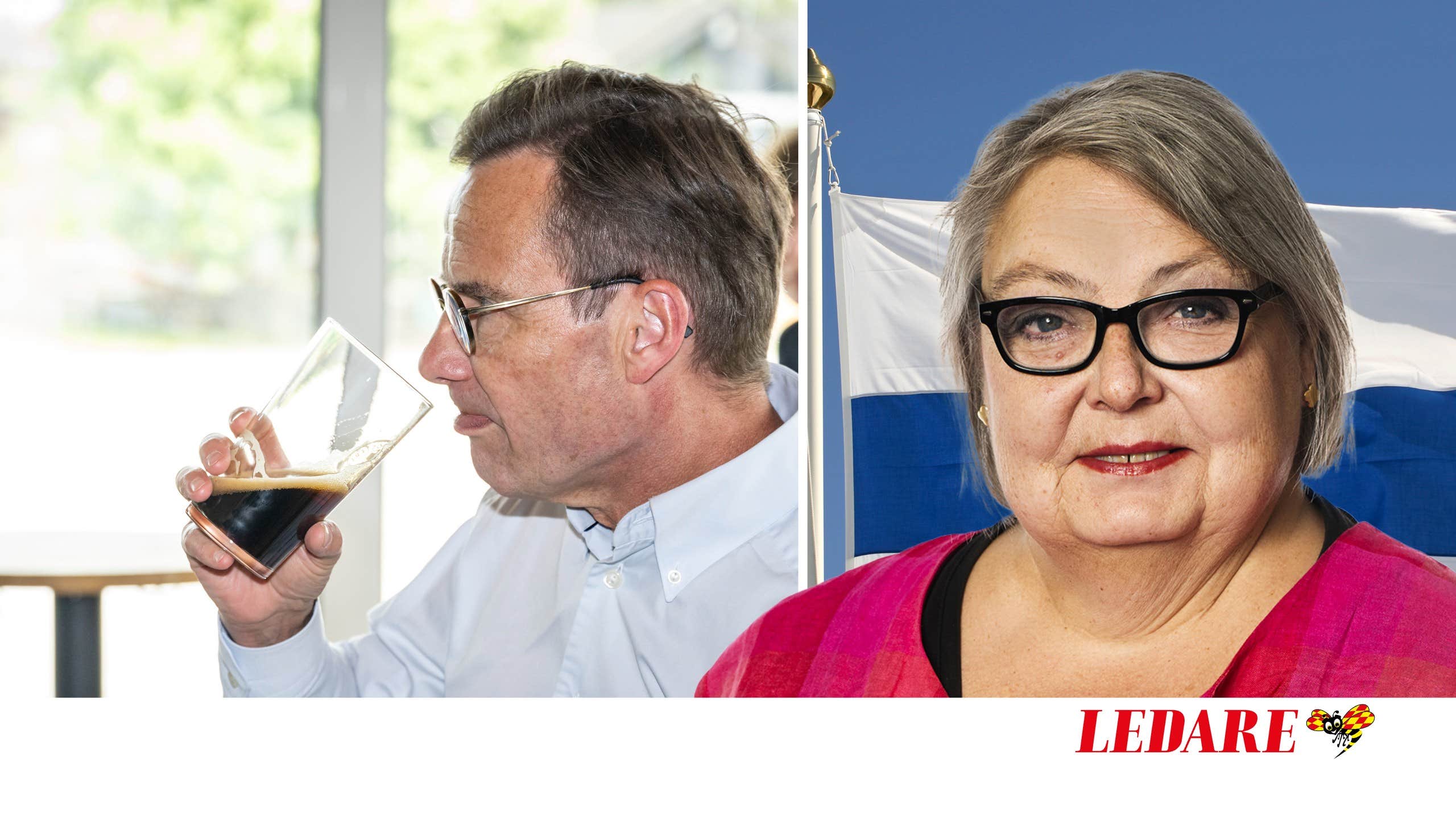 albinzettervall's tweet card. I Finland säljs numera öl och lättvin i mataffärer. Ändå minskar försäljningen. Svenska politiker borde släppa sin alkoholneuros.
