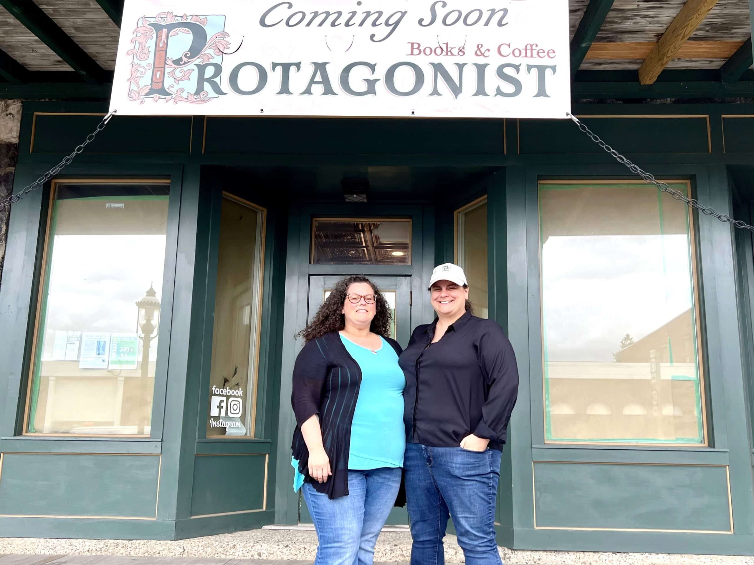 TompkinsWeekly's tweet card. Discover Protagonist Books & Coffee, a new LGBTQ-owned bookstore and coffee shop opening in Dryden this September.