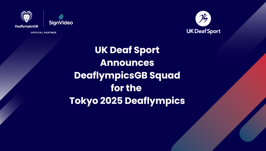 sportrectweets's tweet card. UK Deaf Sport has today revealed the team of deaf athletes who will be representing GB in Tokyo this November at the 2025 Deaflympics.
