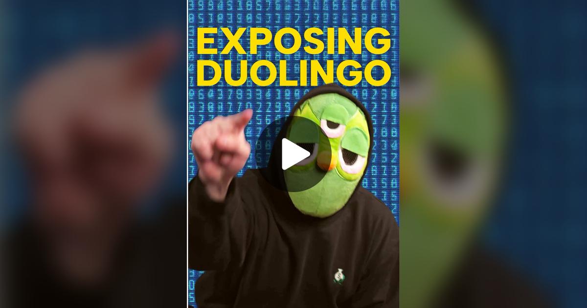 CitronResearch's tweet card. 445.9K likes, 58K comments. “DUOLINGO WAS NEVER FUNNY. WE WERE.”