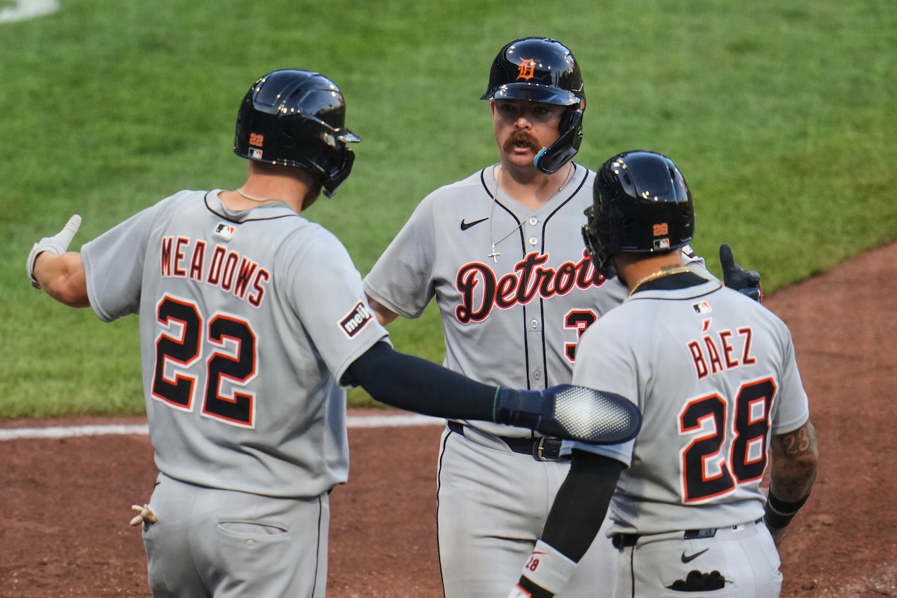 MLiveSports's tweet card. Buy your favorite Tigers jerseys, shirts and more before this weekend