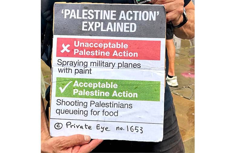 socialistworker's tweet card. 'We've got to stand up. We've got to stand up for Gaza. We can’t let them stop us speaking out,' arrested activist tells Socialist Worker.