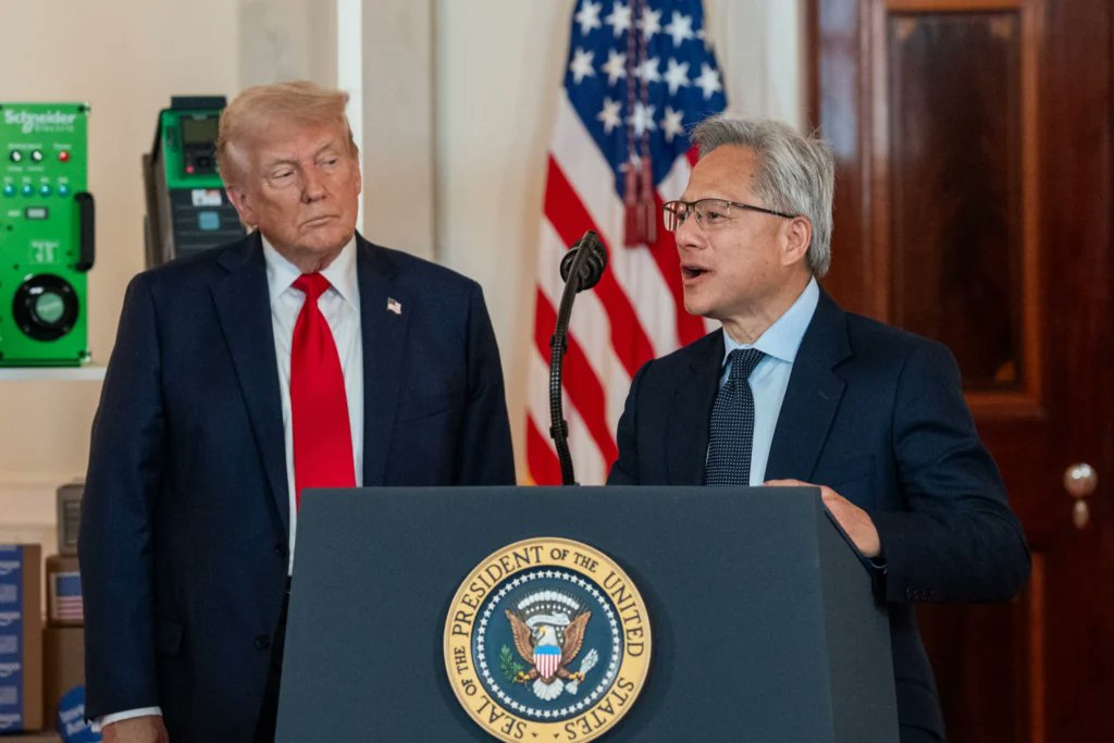 rhodium_group's tweet card. The Trump administration’s decision to grant NVIDIA licenses to sell its H20 chips to China is an attempt to wind the clock back to before October 2022, reversing the Biden administration’s…