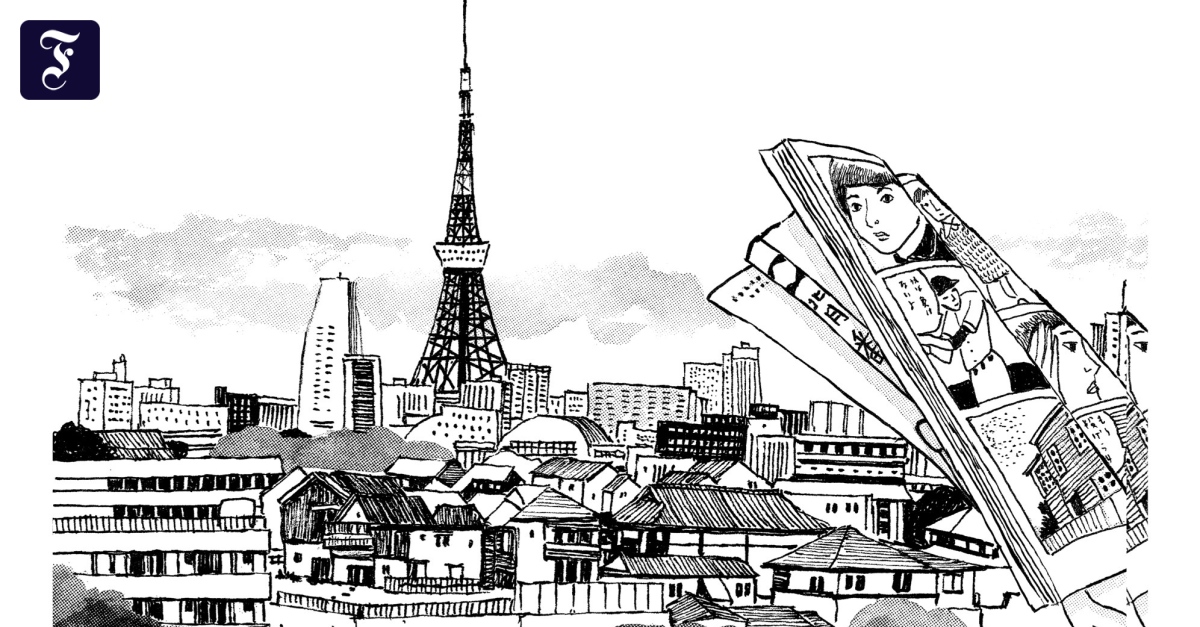 FAZ_Feuilleton's tweet card. Taiyo Matsumoto ist ein Mangaka, der in seinen Geschichten das Beste zweier Welten vereint. Seine neue Trilogie „Tokyo dieser Tage“ führt es besonders schön vor.