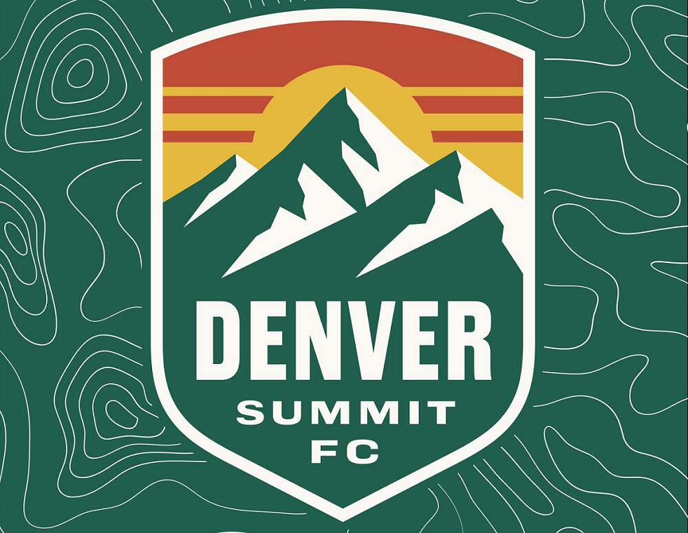 UniWatch's tweet card. The second of two NWSL teams beginning play next season, in Denver, revealed its name and logo yesterday. Like their counterparts in Boston, Denver Summit FC will probably deal heavily in green....