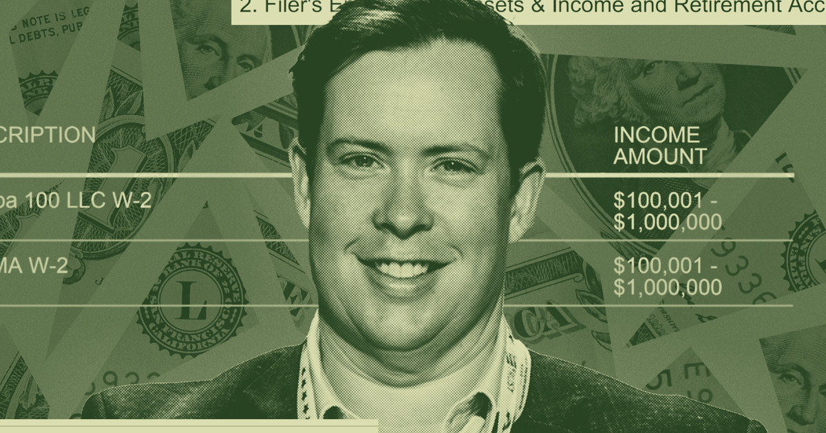 JakePearsonProP's tweet card. Records show that Chris Young is simultaneously working as a political adviser to Musk while serving in the Department of Government Efficiency, helping to gut the Consumer Financial Protection...
