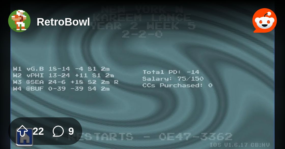 retro_bowl's tweet card. Explore this post and more from the RetroBowl community