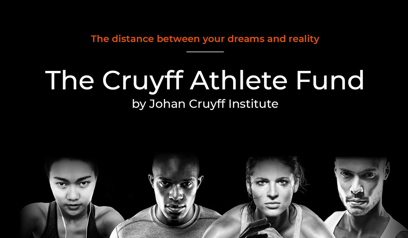 CruyffInstitute's tweet card. As every year, The Cruyff Athlete Fund will allow eight international athletes to enjoy academic training.