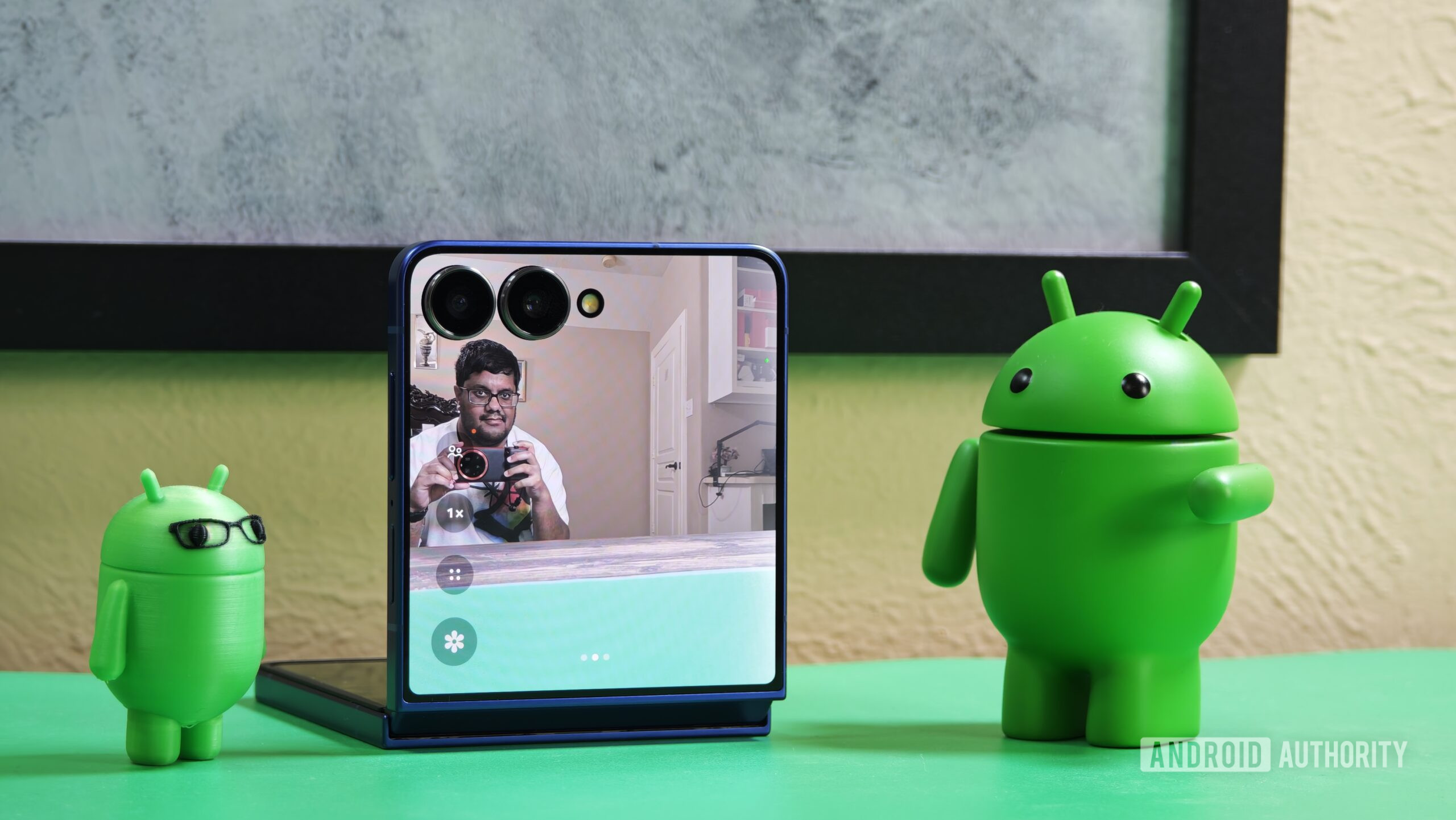 MishaalRahman's tweet card. Samsung has not only equipped the Galaxy Z Flip 7 with a larger cover screen but also some new camera features to take advantage of it.