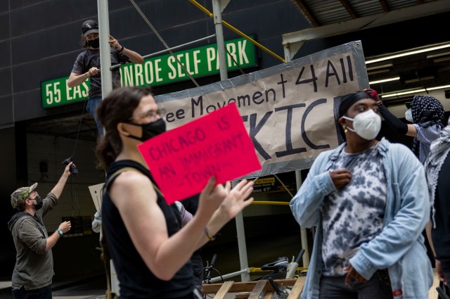 ChipMitchell1's tweet card. The head of Chicago’s U.S. Immigration and Customs Enforcement field office Tuesday defended the conduct and decorum of federal agents who have ramped up arrests of undocumented immigrants.
