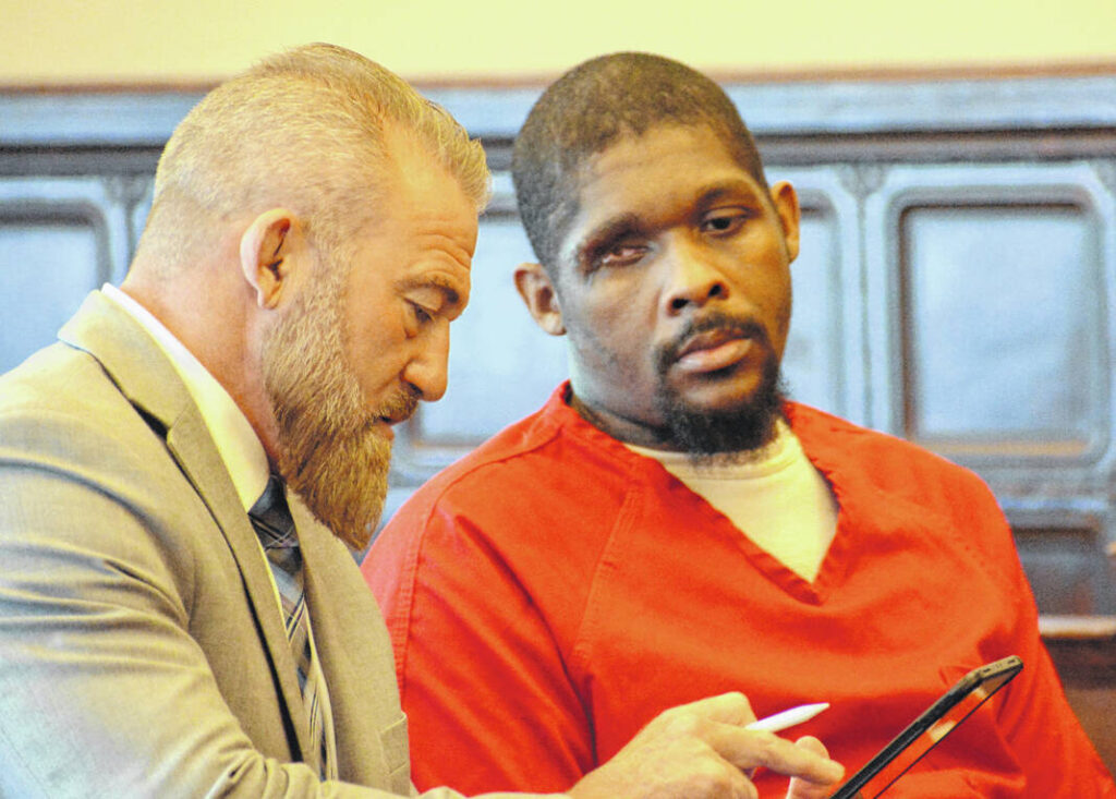 limanews's tweet card. WAPAKONETA — Amid enhanced security and wearing leg chains, Nathaniel Nix Jr. appeared in Auglaize County Common Pleas Court Wednesday for a scheduled final pre-trial hearing on charges of felonious...