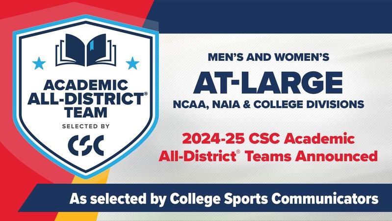 themules's tweet card. The 2024-25 Academic All-District® At-Large Teams have been announced yesterday by College Sport Communicators (CSC). This award recognize the nation's top student-athletes for their combined...