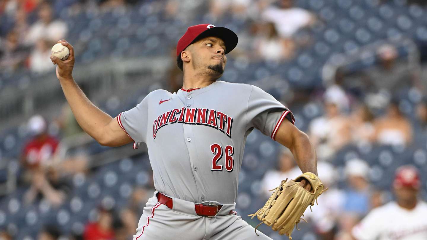 RedsTalkSI's tweet card. The Reds fell to the Nationals on Tuesday night.