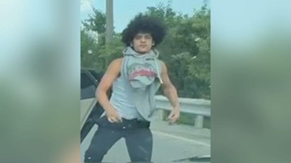 CBS21NEWS's tweet card. Police are trying to identify a road rage suspect accused of throwing a bottle of soda at another driver and damaging their vehicle.