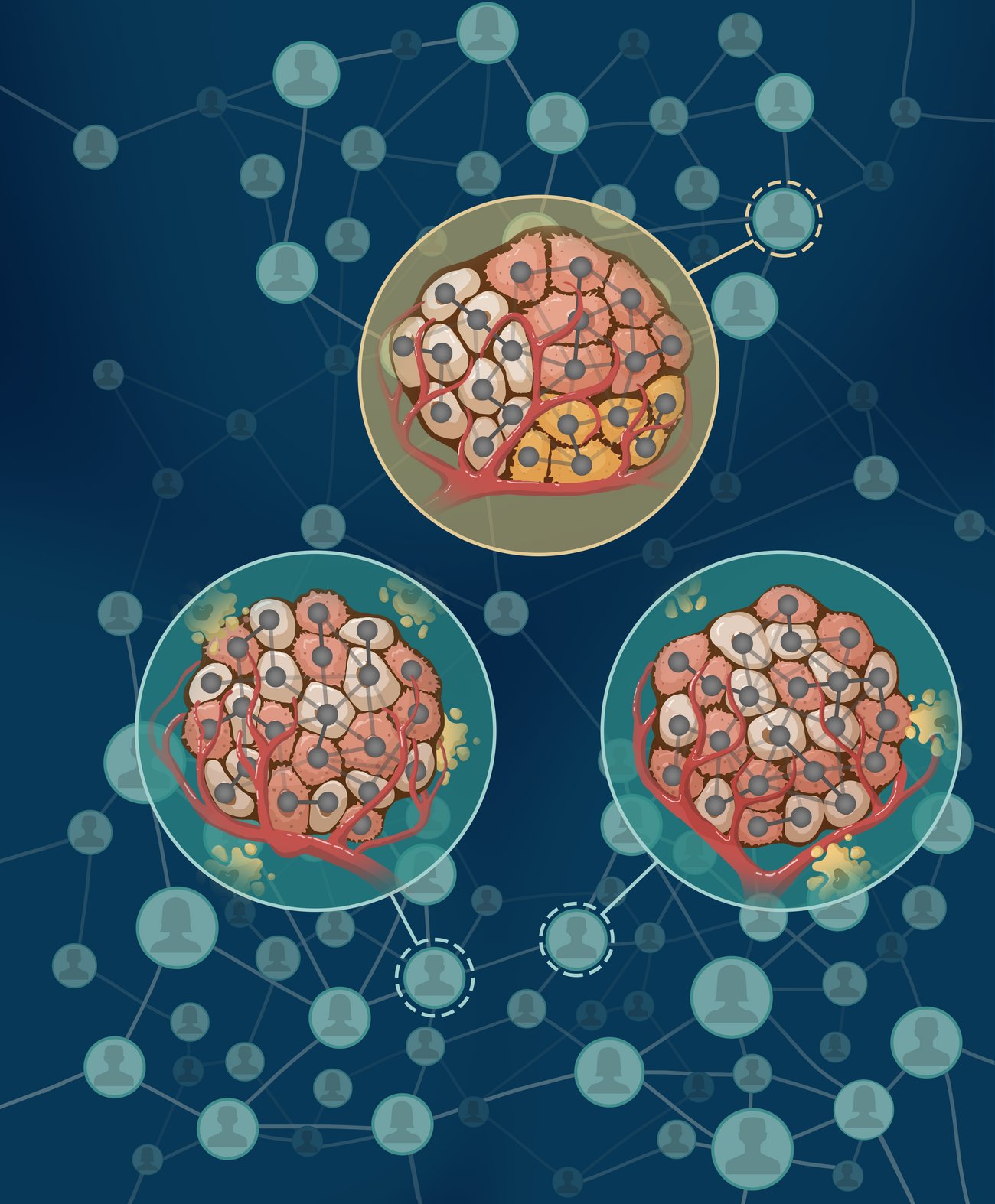 JohnsHopkins's tweet card. By using AI to analyze tissue patterns, researchers gain new insights into why some patients respond better to specific treatments