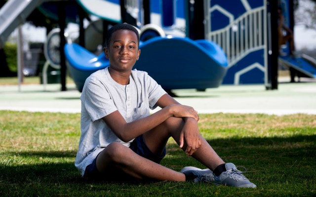 RepDerekTranCA's tweet card. The 13-year-old is spending the next four months studying civics topics on YouTube and watching civics bee competitions from other states in preparation.