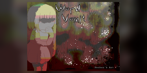 univelkavanki's tweet card. Short horror game about sad girl and molding home. Available for Windows