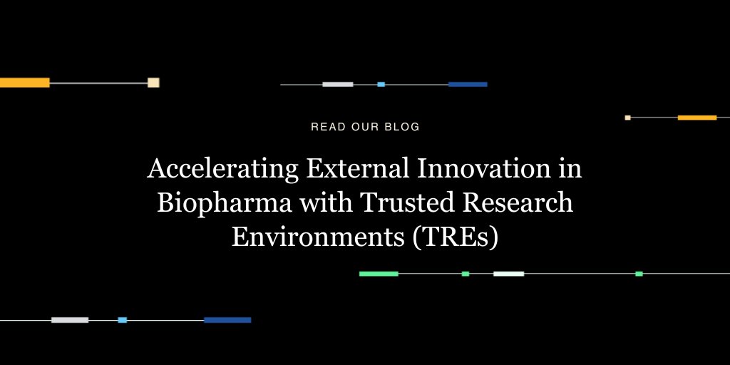 dnanexus's tweet card. Explore how Trusted Research Environments (TREs) transform biopharma R&D by enabling secure, compliant, and efficient multi-omics collaboration. Discover the future of external innovation in biopha...