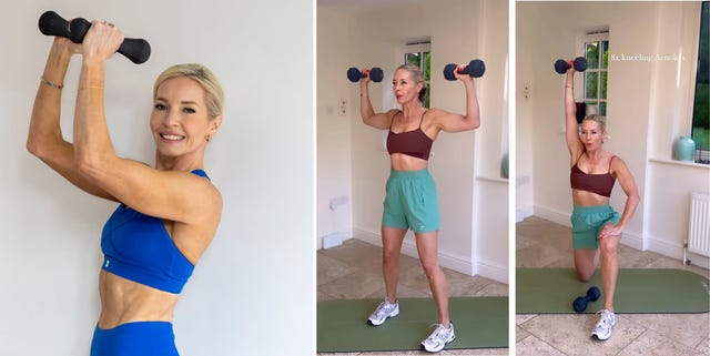WomensHealthMag's tweet card. Bonus: It's best done at home with just a set of dumbbells.