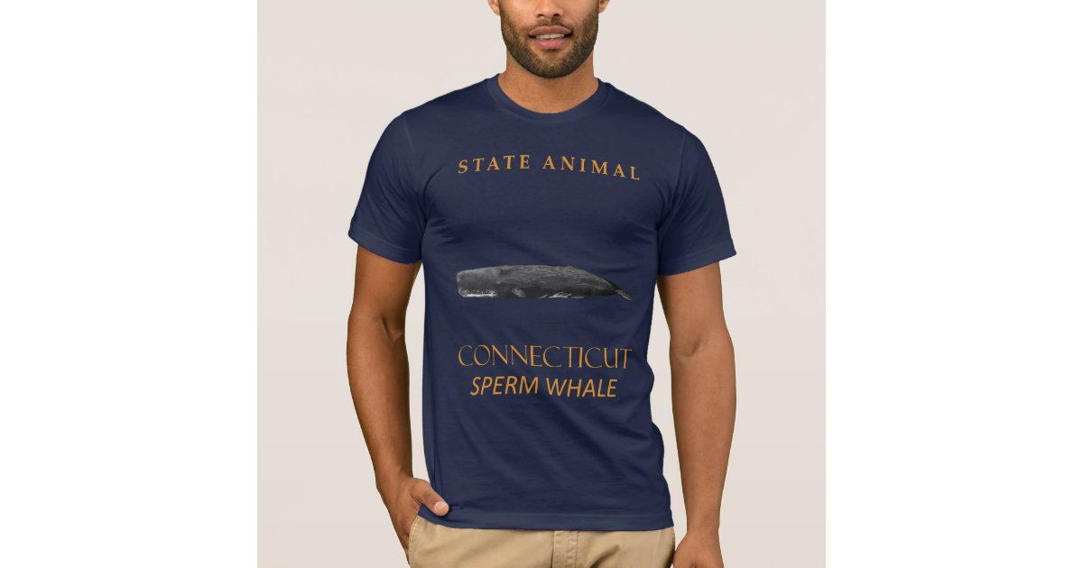 TaicheTees's tweet card. Connecticut Territory Animal Physeter macrocephalus. Celebrate the natural heritage of Connecticut with an educational design. Dive into Connecticut's rich maritime past! These magnificent animals...