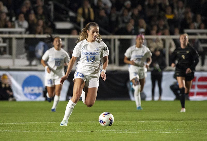 dailytarheel's tweet card. UNC women's athletics recognized for strong 2024-25 performances.