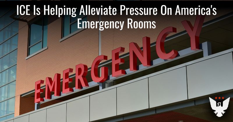 john_pat_rick's tweet card. ICE's enforcement actions are dissuading illegal aliens from utilizing emergency rooms and putting further strain on hospitals.