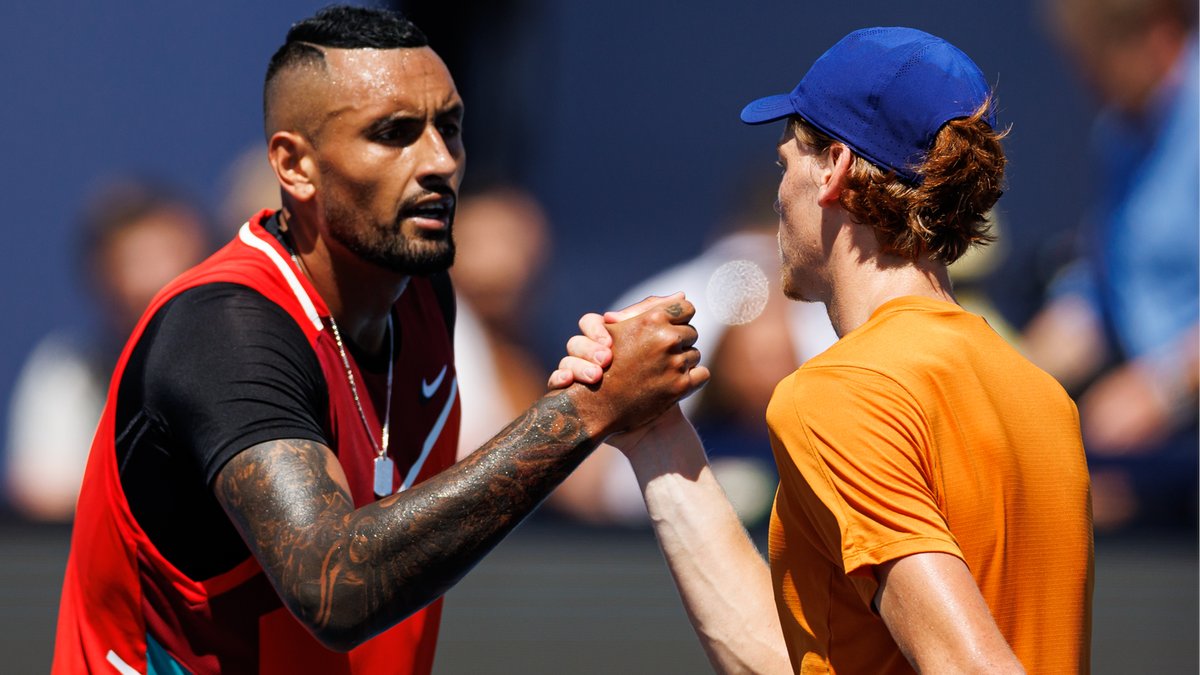 cleans_letsrun's tweet card. The Australian tennis star has been outspoken in his criticism of the Wimbledon champion.