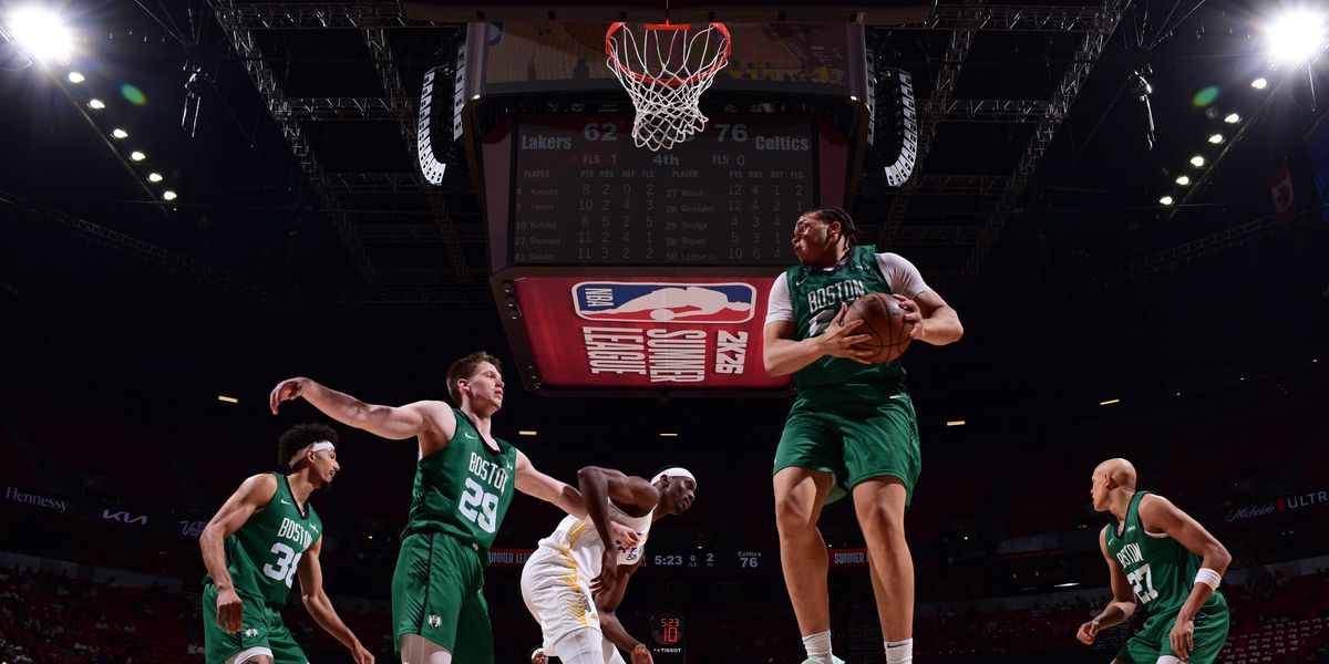celticsblog's tweet card. The Boston Celtics went 4-1 over their Summer League skate, but who preformed the best?