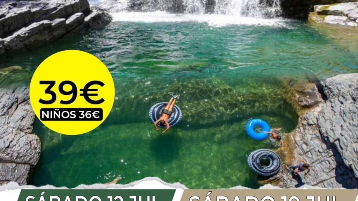 chunta's tweet card. Algunas agencias de viaje han retomado este verano las escapadas organizadas a zonas de baño en ríos del Pirineo Aragonés y al Parque Nacional de Ordesa y Monte Perdido, donde directamente está...