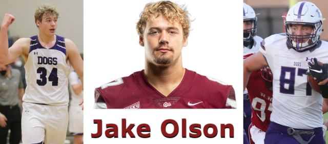 Foles74's tweet card. Jake Olson is a 2021 Butte High graduate who is gearing up for his senior season playing football for the Montana Grizzlies. He is following a legacy with the Griz. His father, Bob, played basketba…