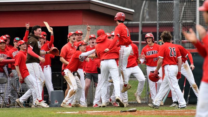 SLUsaints's tweet card. The St. Lawrence University baseball team was recognized with a 2024-25 ABCA/Sports Attack Team Academic Excellence Award, as announced by the American Baseball Coaches Association on Wednesday...
