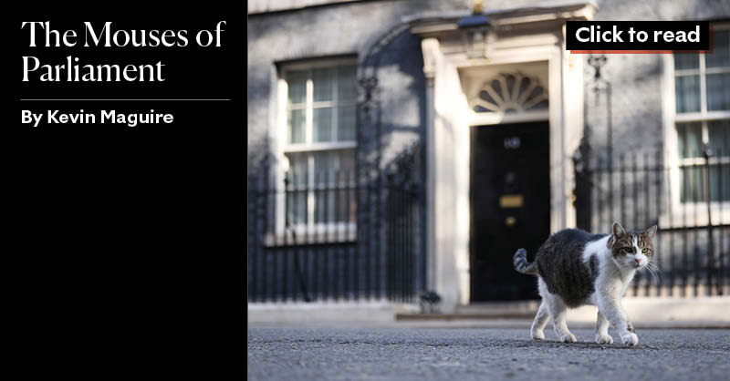 Kevin_Maguire's tweet card. Your weekly dose of gossip from around Westminster.
