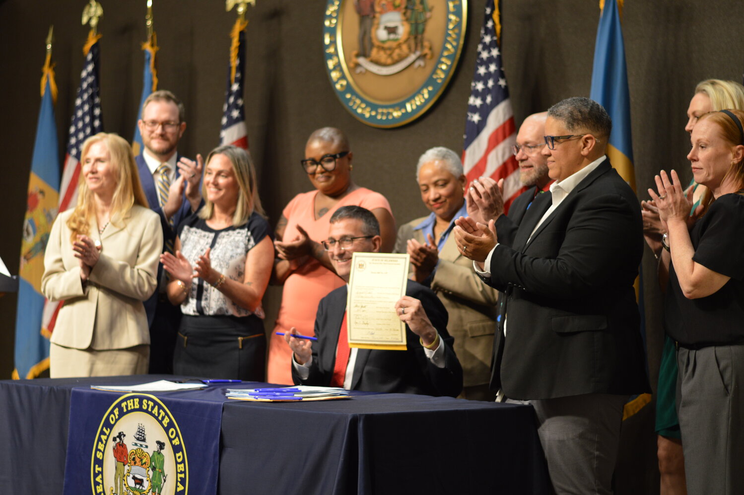 MattMeyerDE's tweet card. WILMINGTON — After thorough debate in the General Assembly, Gov. Matt Meyer signed a series of health care-related bills into law at the Carvel State Office Building on July 21. Those …