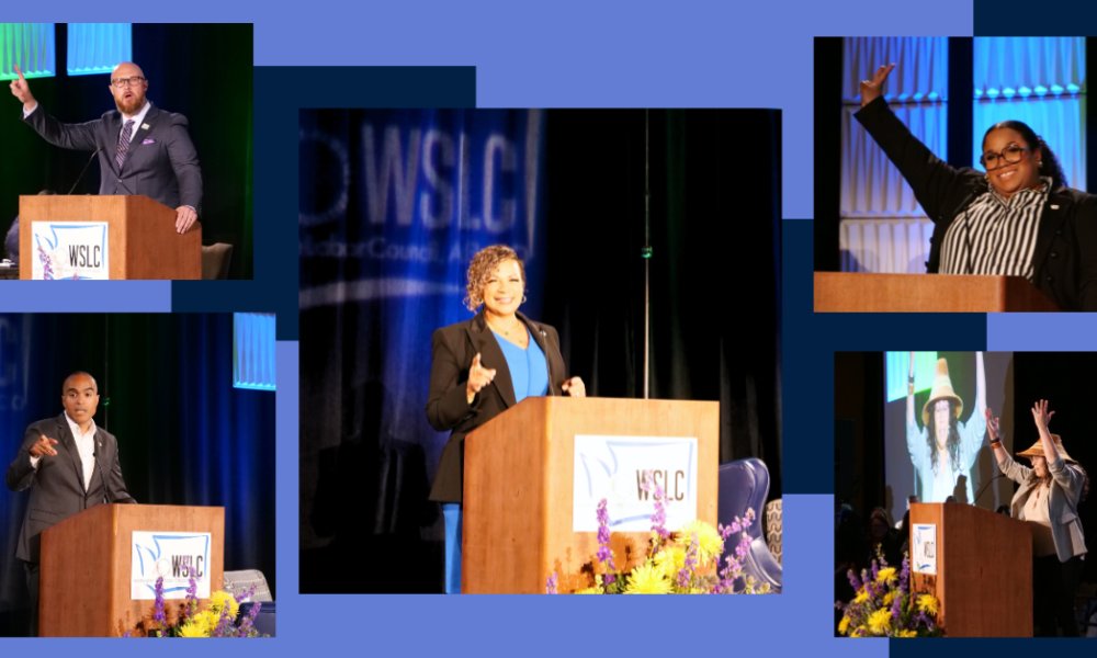 TheStandWA's tweet card. WA Attorney General Nick Brown, AFL-CIO’s John Paul Smith, WSBCTC’s Heather Kurtenbach and more — here’s the run down of the opening plenary of the 2025 WSLC Convention VANCOUVER, WA (July 23, 2025)...