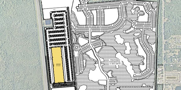 FloridaIssues's tweet card. Benderson Development filed updated plans with JEA for its 1,000-acre North Jacksonville project with homes, retail, grocery and industrial space.