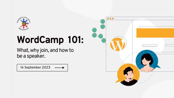 WPUGPH's tweet card. Hi WordPress lovers, users, devs, bloggers, everyone! For the month of September, our meetup topic will be: ━━━━━━━━━━━━━━━━━━━━━━━━━━━━━━━━━━ **WordCamp 101:** What, why