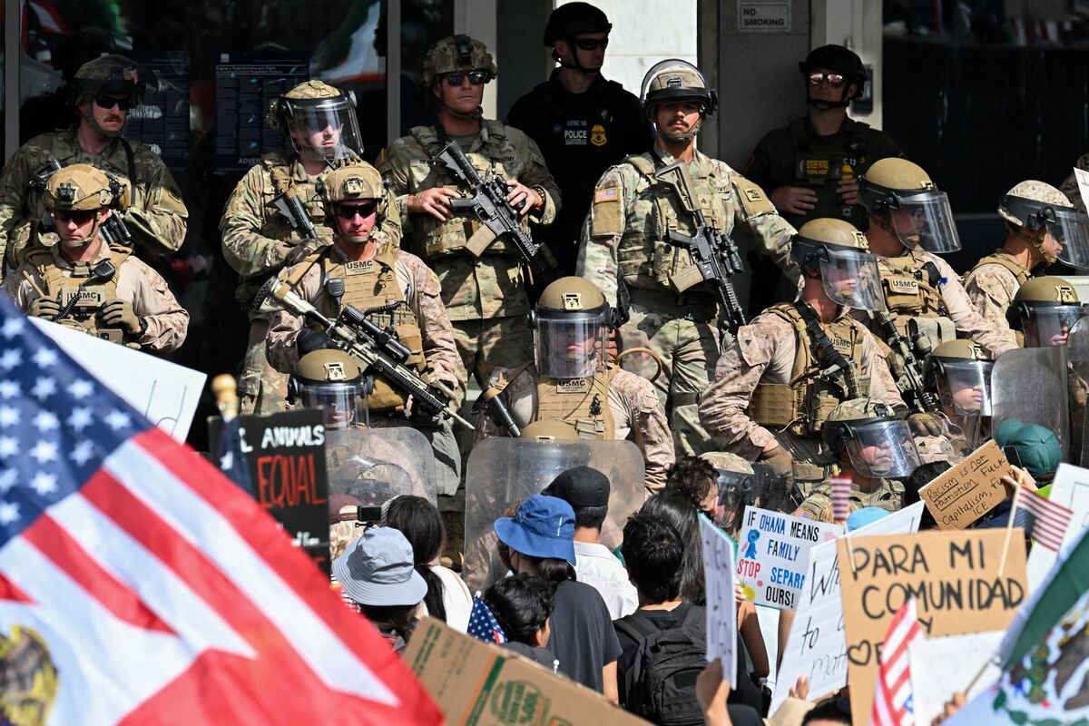 BobVanVoris's tweet card. President Donald Trump’s continued use of California’s National Guard to respond to protests in Los Angeles faced fresh scrutiny on Tuesday in a high-stakes showdown over the limits of his executive...