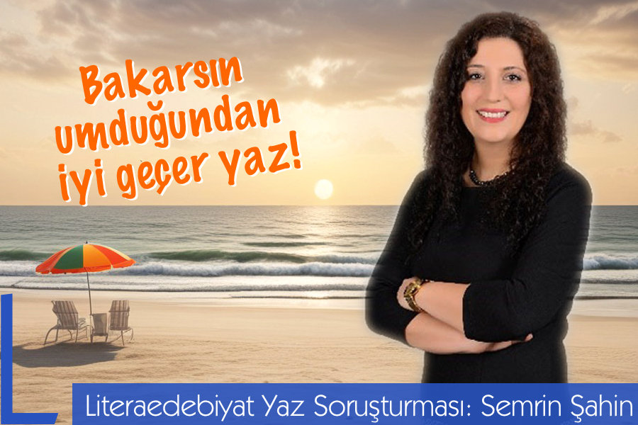 literaedebiyat's tweet card. Bu yaz, şimdiye dek ertelediğiniz, okumaya bir türlü zaman bulamadığınız ya da gözden kaçırdığınız hangi kitaplara fırsat vermek istersiniz? Semrin Şahin Litera Edebiyat için yanıtladı.1. Deneme...