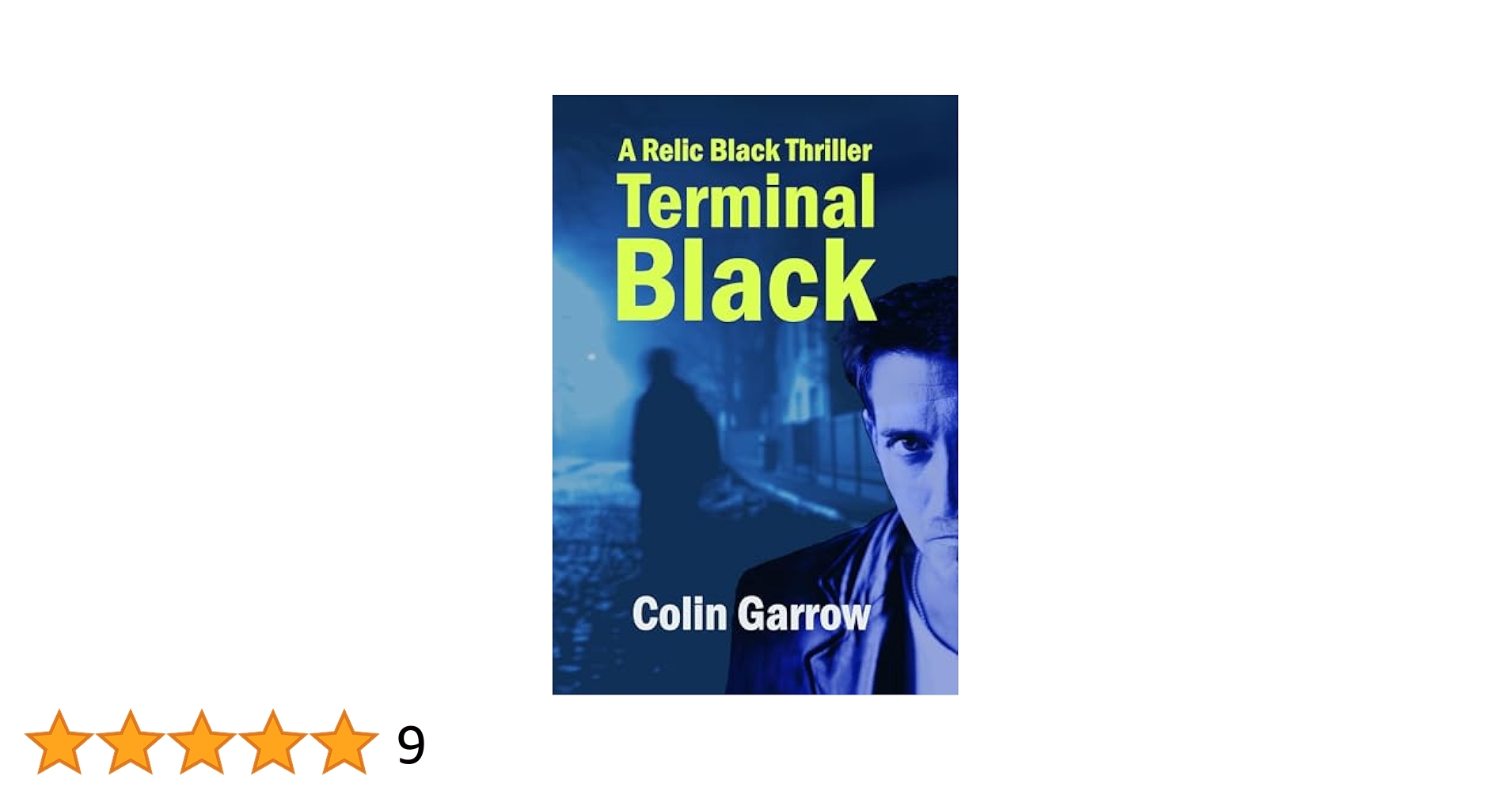 colingarrow's tweet card. Terminal Black (Relic Black Thriller Book 1)