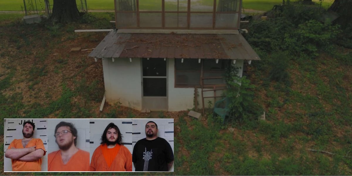 KGNSnews's tweet card. A fourth man has been arrested in a case involving young children and animals being sexually abused in an underground bunker in Alabama, officials said.