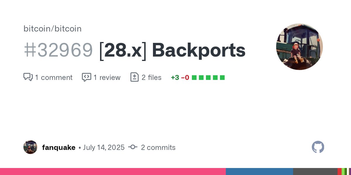 BitcoinMerges's tweet card. Backports: depends: Force CMAKE_EXPORT_NO_PACKAGE_REGISTRY=TRUE #32943